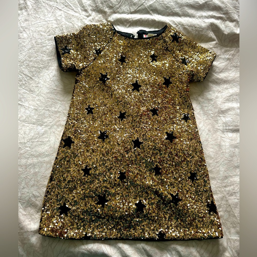 Girls sequins sparkle Crewcuts dress - worn once